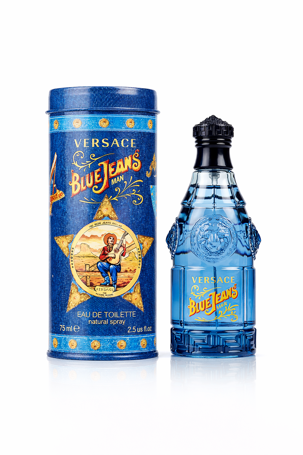 Versace Blue Jeans EDT 75ml Hombre - Image 2