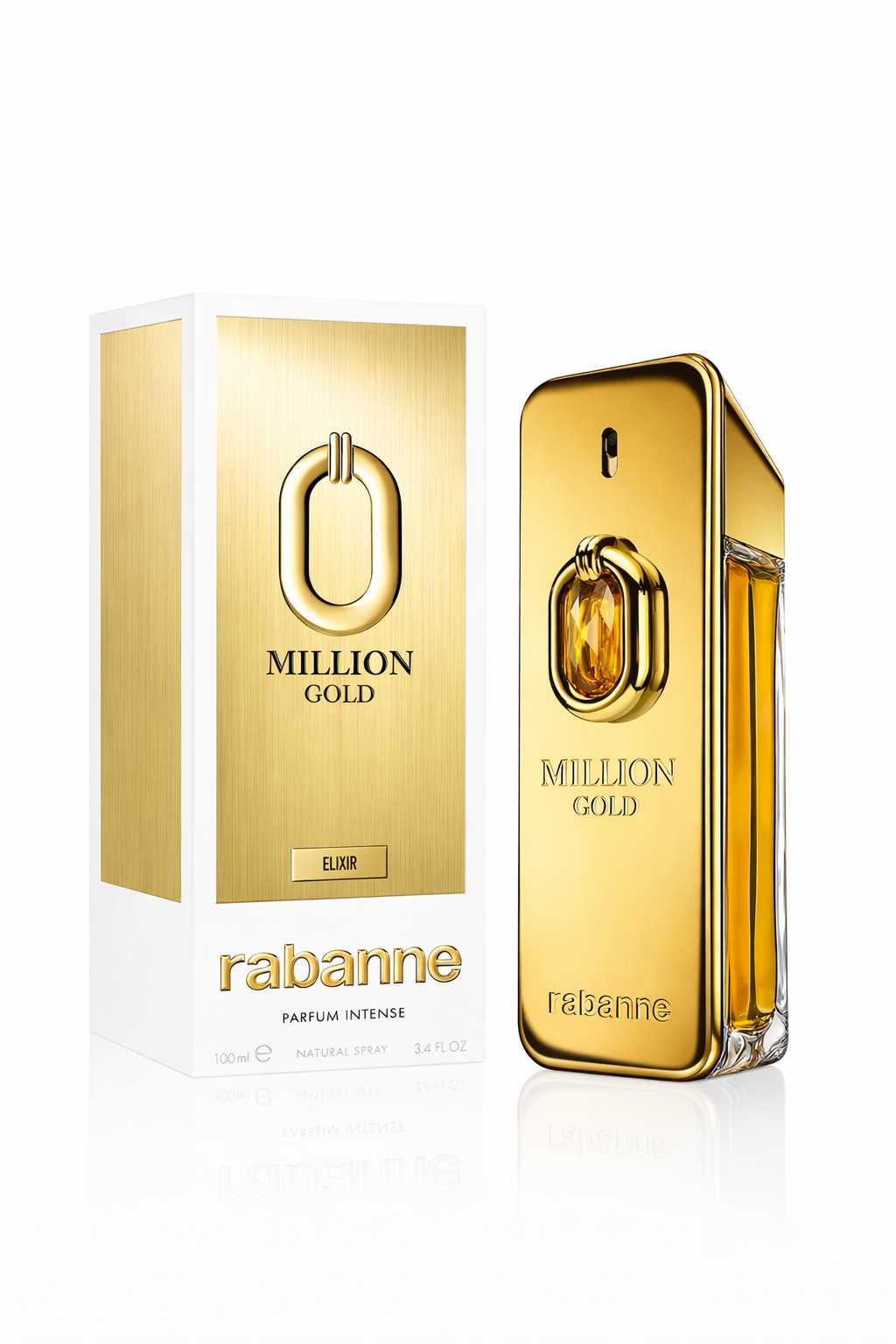 Paco Rabanne Million Gold Elixir Parfum Intense 100 ml - Image 2