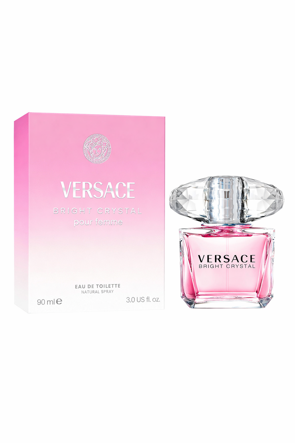 Versace Bright Crystal EDT 90 ml - Image 2