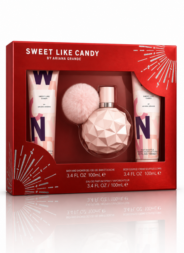 Ariana Grande Sweet Like Candy EDP 100 ml Set 3 Piezas