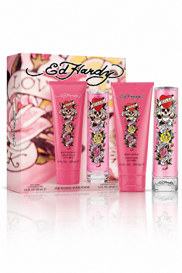 Christian Audigier Ed Hardy EDP 100 ml Set 2 Piezas Dama