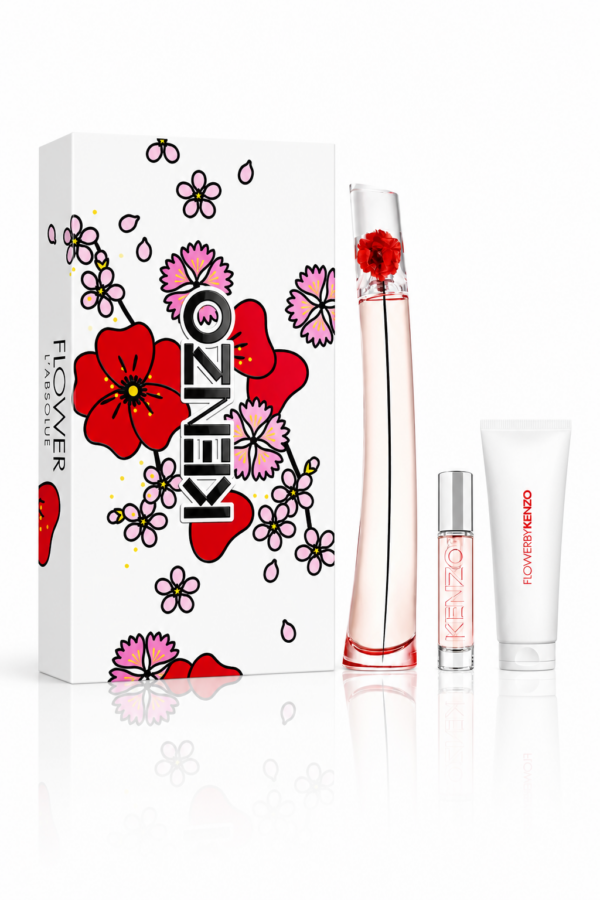 Kenzo Flower By Kenzo L’Absolue EDP 100 ml Set 3 Piezas