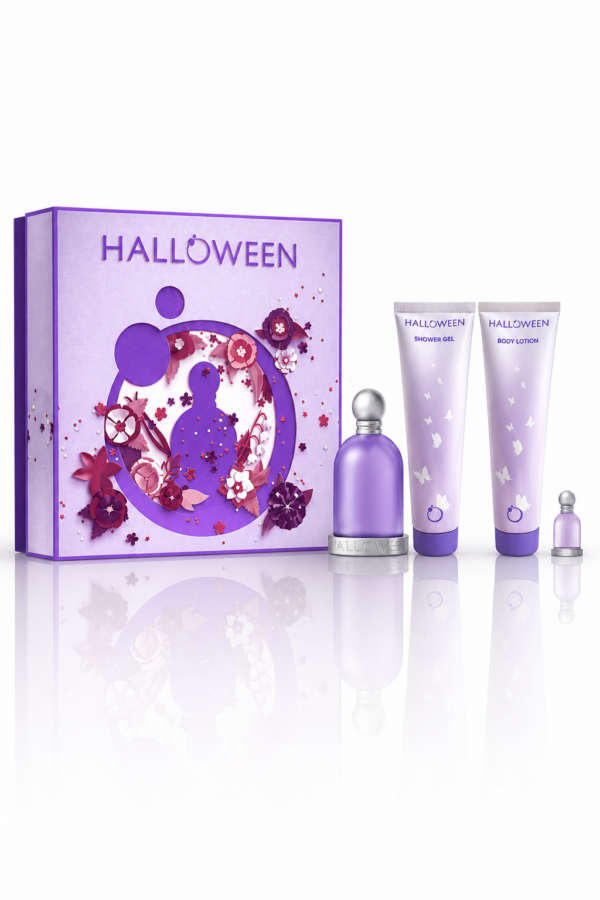 Halloween EDT 100 ml Set 4 Piezas Dama