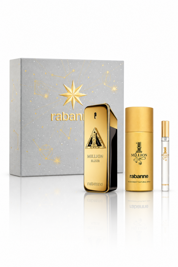 Rabanne One Million Elixir Parfum 100 ml Set 3 Piezas