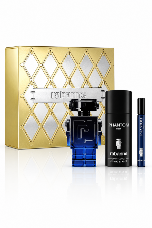 Rabanne Phantom Intense EDP 100 ml Set 3 Piezas